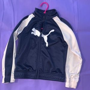 Light Pink & Navy Blue Zip Up Jacket✨